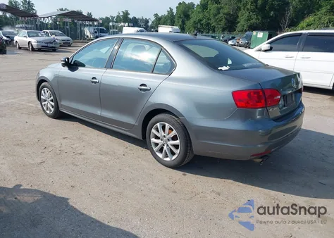 2012 Volkswagen Jetta 2.5L Se из США, поврежденный, VIN 3VWDP7AJ9CM313737